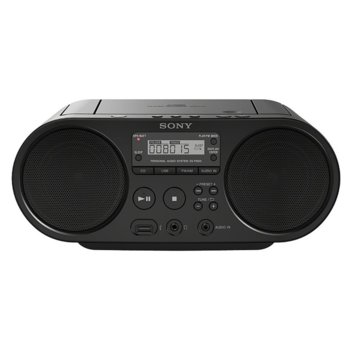 Радио Sony ZS-PS50, CD-R/RW, MP3, black image