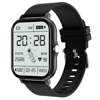 Смарт часовник GT20, 1.69" (4.29cm) цветен TFT дисплей, Bluetooth 4.0, водоустойчив IP67, 180mAh батерия, Android, IOS, различни цветове | JAR Computers GT20 73070