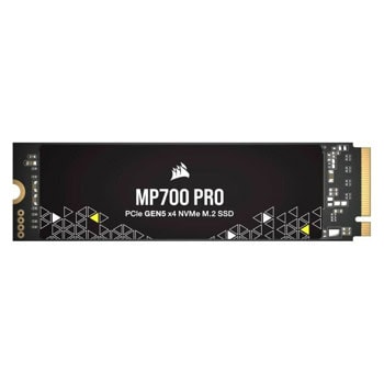 Памет SSD 1TB, Corsair MP700 PRO, NVMe, M.2 (2280), скорост на четене до 11 700MB/s, скорост на запис до 9600MB/s | JAR Computers Corsair MP700 PRO 1TB CSSD-F1000GBMP700PNH