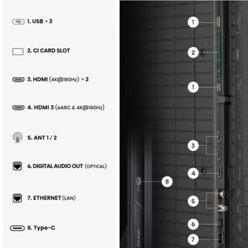 Hisense 85UR9S | JAR Computers Hisense 85UR9S
