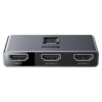 HDMI превключвател Baseus Bidirectional Switch, от 1x HDMI(ж) към 2x HDMI(ж), двупосочен, 4K@30Hz | JAR Computers Baseus Bidirectional HDMI Switch CAHUB-BC0G