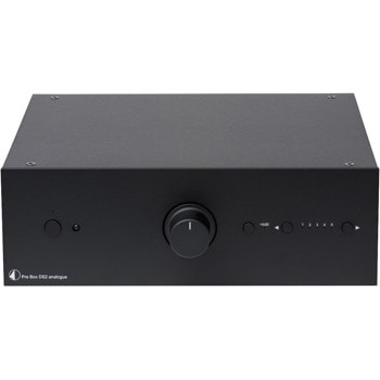 Предусилвател Pro-Ject Audio Systems Pre Box DS2 Analogue, 1x Sub-out, 5x RCA-in, 1x RCA Fix Line-out, 1x Variable-RCA out, черен | JAR Computers Pro-Ject Audio Systems Pre Box DS2 Analogue Black