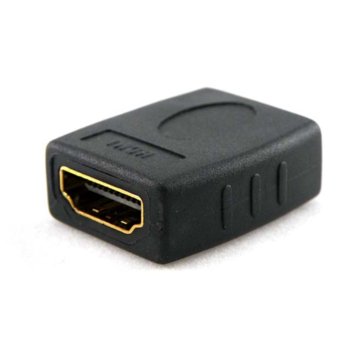 Преходник ASSMANN AK-330500-000-S, от HDMI(ж) към HDMI(ж), черен | JAR Computers ASSMANN AK-330500-000-S HDMI(ж) към HDMI(ж)