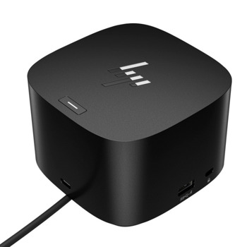 Докинг станция HP Thunderbolt Dock 120W G4, от USB C към 1x Thunderbolt, 1x USB C, 4x USB A, 2x DisplayPort, 1x HDMI, 1x RJ45, черна | JAR Computers HP Thunderbolt Dock 120W G4 4J0A2AA