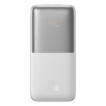 Външна батерия/power bank/, Baseus PPBD040102, 10000mAh, бяла, 20W | JAR Computers Външна батерия Baseus PPBD040102