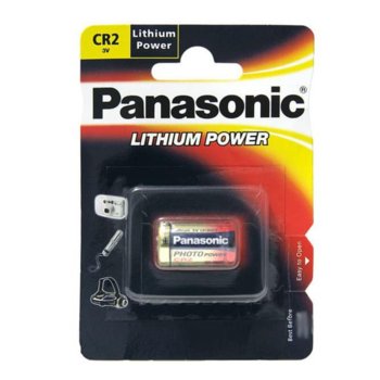 Батерия литиева Panasonic CR2, 3V, 850mAh, 1 брой image