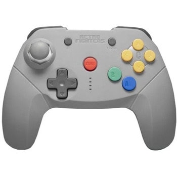 retro fighters brawler64 bluetooth nso ed gray