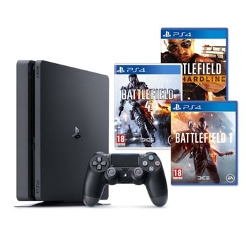 PlayStation 4 Slim 500GB Battlefield Pack