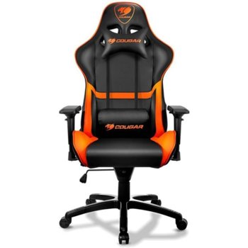 Геймърски стол Cougar Armor Gaming Chair, черен/оранжев image