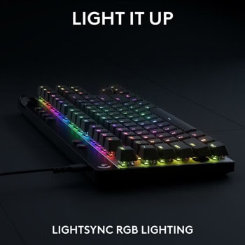 Клавиатура Logitech G Pro X RAPID TKL черна