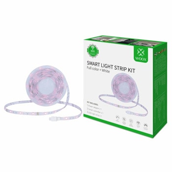 LED лента Woox LED Lighting Strip Kit, 24W, 240V, 1000lm, 5m, Wi-Fi | JAR Computers Woox LED Lighting Strip Kit R5093