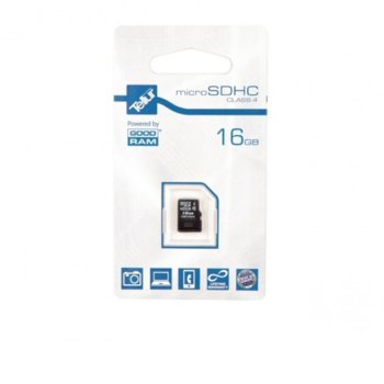 16GB Tellur MicroSD Card TLL521011