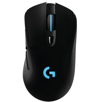 Мишка Logitech G403 Prodigy, оптична (12000dpi), безжична 2.4Ghz, пpoгpaмиpyeми бутони, черна | JAR Computers Logitech G403 Prodigy Wireless (910-004797)
