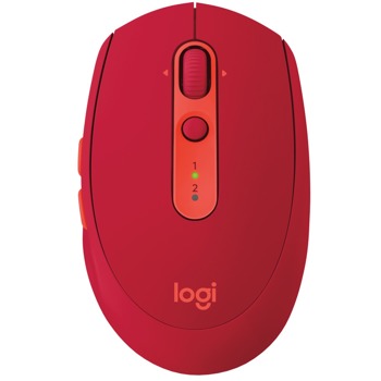 Мишка Logitech M590 Silent Ruby, оптична (1000 dpi), безжична, Bluetooth, червена | JAR Computers Logitech M590 Silent Ruby (910-005199)