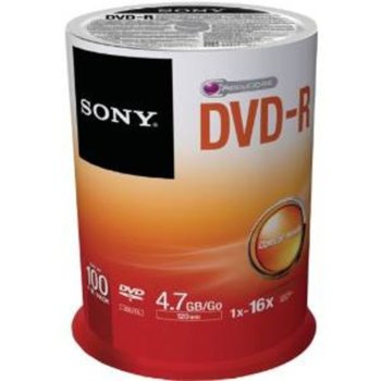 Sony 100 DVD-R spindle 16x