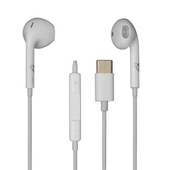 Слушалки SBOX EP-TC055W, микрофон, USB C, бели | JAR Computers слушалки sbox ep tc055w