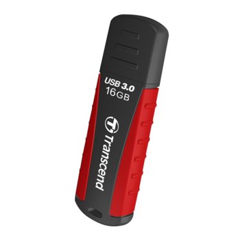Памет 16GB USB Flash Drive, Transcend JetFlash 810, USB 3.0, черно/червено | JAR Computers Transcend 16GB JETFLASH 810, USB 3.0