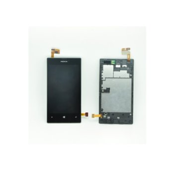 Nokia Lumia 520 LCD with touch and frame