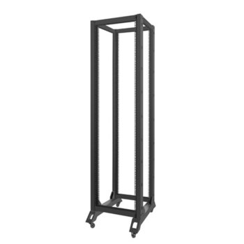 Комуникационен шкаф Lanberg OR01-6842-B, 19", 42U, 600 x 800 x 2138, черен | JAR Computers Lanberg OR01-6842-B