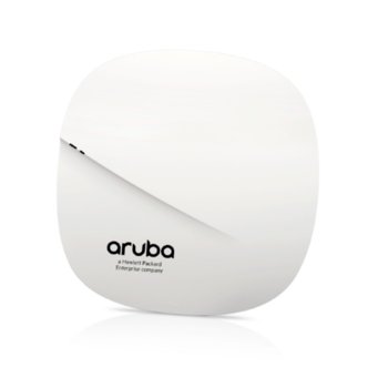 Точка за достъп HPE Aruba IAP-207 (RW) Instant, 2.4GHz(400Mbps)/5GHz(867Mbps), 1xLan 10/100/1000, 2x вътрешни антени | JAR Computers HPE Aruba IAP-207 (RW) Instant (JX954A)