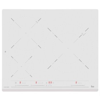 Стъклокерамичен плот за вграждане Teka IZ 6320, 3 нагревателни зони, защита за деца, функция iCooking, функция Stop & Go, бял | JAR Computers Teka IZ 6320 white