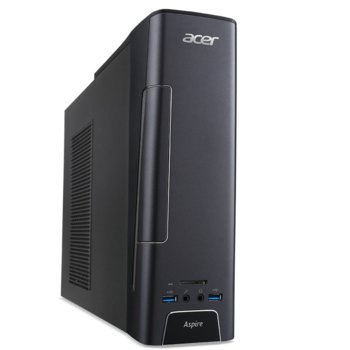 Настолен компютър Acer Aspire AX3-710 (DT.B1GEX.001), четири-ядрен Intel Core i5-6400 2.7/3.3GHz, 4GB RAM, nVidia GeForce GT 730 2GB (HDMI), 1TB HDD, 4x USB3.0, клавиатура и мишка, Free DOS | JAR Computers Acer Aspire AX3-710 (DT.B1GEX.001)