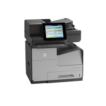 HP Officejet Enterprise Color MFP X585z, цветен мастилен принтер/копир/скенер/факс, 70/59стр/мин, 2400x1200 dpi, ADF, LAN 1000, USB, 1г. | JAR Computers HP Officejet Enterprise Color MFP X585z