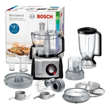 Кухненски робот Bosch MC812M844, 50 функции, Supercut острие, 1250W, черен image