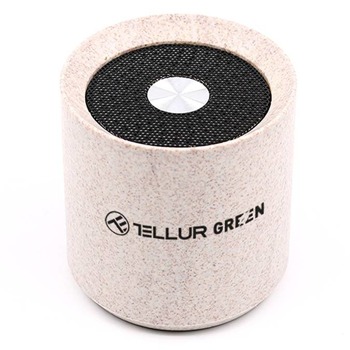 Тонколона Tellur Green (TLL161231), 1.0, 3W, AUX, Bluetooth, USB, розова, време за работа до 2 часа | JAR Computers Tellur GREEN TLL161231