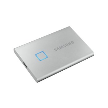 Samsung Portable SSD T7 Touch USB 3.2 1TB, Silver