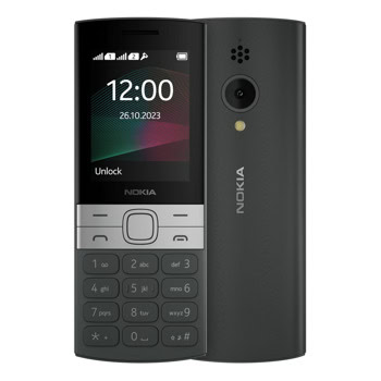 Мобилен телефон Nokia 150 2023 (черен), поддържа 2 SIM карти, 2.4" (6.1cm) дисплей, microSD слот, 0.3 Mpix камера | JAR Computers Nokia 150 2023 Dual Sim Black
