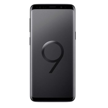 Смартфон Samsung Galaxy S9 (черен), поддържа 2 sim карти, 5.8" (14.73 cm) WQHD+ Super AMOLED дисплей, осемядрен Exynos 9810 (4x 2.7 GHz & 4x 1.8GHz), 4GB RAM, 64GB Flash памет (+ microSD слот), 12.0 & 8.0 Mpix camera, Android, 163g | JAR Computers Samsung Galaxy S9 DS Black SM-G960FZKDBGL