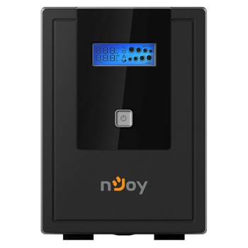 UPS Njoy Cadu 2000 UPCMTLS620HCAAZ01B, 2000VA/1200W, Line Interactive, Tower | JAR Computers Njoy Cadu 2000 UPCMTLS620HCAAZ01B