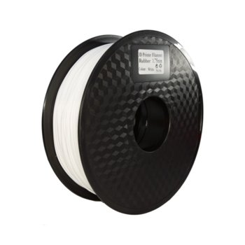 Консуматив за 3D принтер Acccreate, Flexible PLA, 1.75mm, бял, 0.5kg | JAR Computers Acccreate Flexible PLA 1.75mm White(01.03.03.5102)