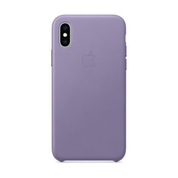 Apple iPhone XS Leather Case - Lilac