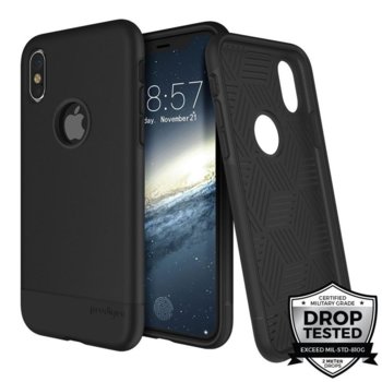Prodigee Fit Pro for iPhone XS IPHX-FITP-BLK-BLK