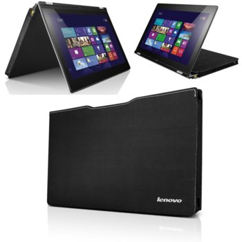 Калъф за таблет LENOVO YOGA2 до 13"(33.28 cm), черен | JAR Computers LENOVO SLOT-IN-CASE / YOGA2 13