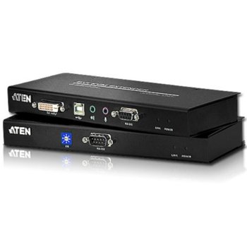 KVM екстендър ATEN CE600, DVI ,60M ,Audio, RS232 & USB image