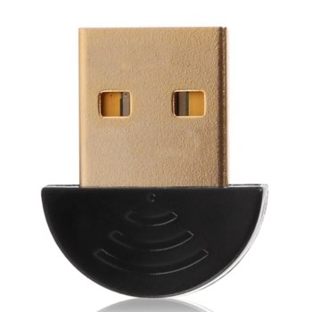 Адаптер Bluetooth USB Dongle, Bluetooth 5.0, до 25Mbps, черен image