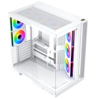 кутия xigmatek aqua 7 arctic 8 argb fans en49033
