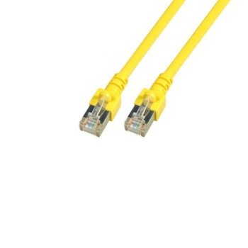 Пач кабел EFB Elektronik, SFTP, Cat.5e, 0.5m, жълт | JAR Computers EFB Elektronik Cat.5e 0.5m SFTP жълт K5457.0.5
