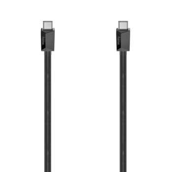 Кабел Hama 200656, от USB Type-C(м) към USB Type-C(м), 1 m, черен | JAR Computers HAMA-200656