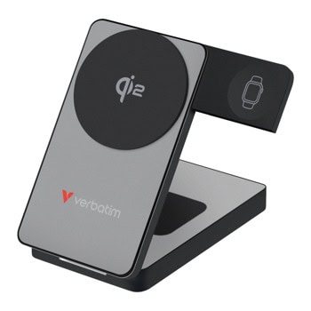 Verbatim Foldable 3-in-1 Qi2 White 10000 32296
