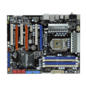 Дънна платка ASRock P55 Extreme, P55, LGA1156, DDR3, 3xPCI-E (SLi/CF), SB7.1, Lan1000, SATA RAID 0,1,5,10, eSATA, 1394, ATX | JAR Computers ASRock P55 Extreme