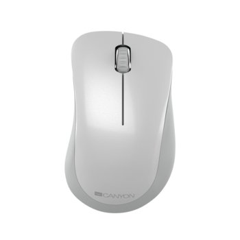 Мишка Canyon MW-11 CNE-CMSW11PW, оптична (1200 dpi), безжична, USB, бяла | JAR Computers Canyon MW-11 CNE-CMSW11PW