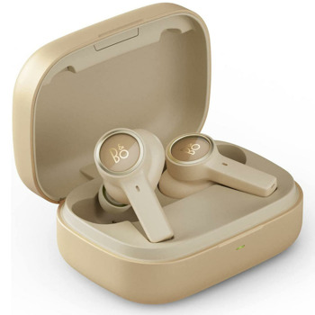 Слушалки Bang & Olufsen Beoplay EX Gold Tone, безжични, микрофон, Bluetooth 5.2, ANC, до 6 часа време на работа, IP57 защита, златисти | JAR Computers Bang & Olufsen EX Gold Tone - OTG MULHBANGOLU