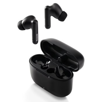 Слушалки Panasonic RZ-B110WDE-K, безжични, микрофон, Bluetooth, тип "тапи", до 26 часа време на работа, черни | JAR Computers Panasonic RZ-B110WDE-K