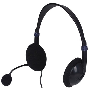 Слушалки Sandberg SNB-325-26, микрофон, USB, 40 mm говорители, контрол на звука, черни | JAR Computers Sandberg Saver USB SNB-325-26