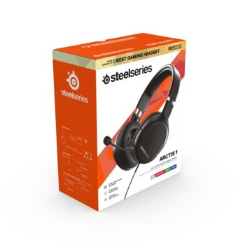 SteelSeries Arctis 1 Black + HS1 Aluminum Stand