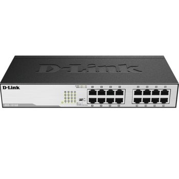 Суич D-Link DGS-1016D/E, 10/100/1000Mbps, 16x RJ45 | JAR Computers D-Link DGS-1016D/E, 16 port 10/100/1000